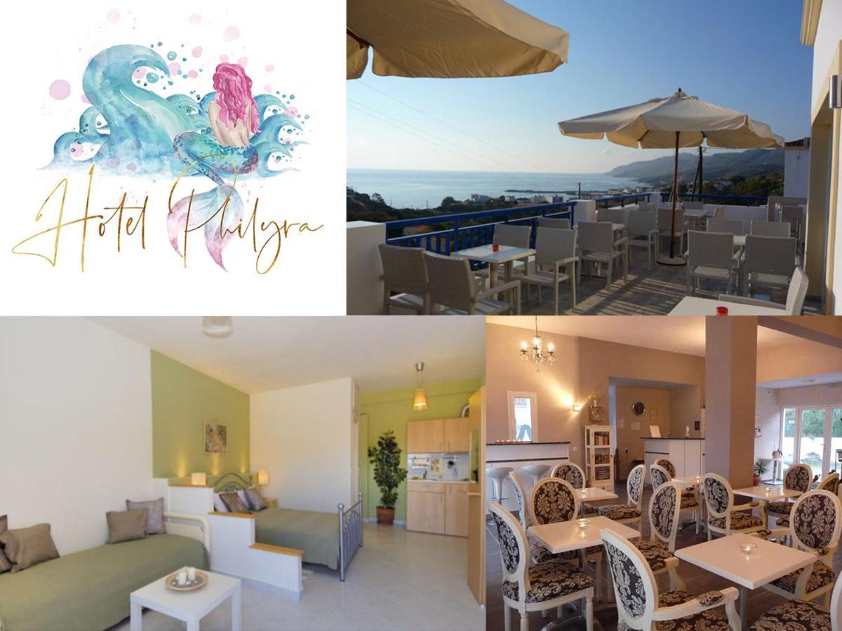 Philyra Appartments Agia Pelagia  Dış mekan fotoğraf